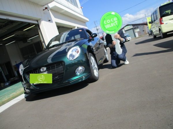 ｉ様 コペン セロｓご納車ありがとうございました 公式 ココセレクト 新潟 長岡 上越の新車 中古車販売 買取 整備のパイオニア